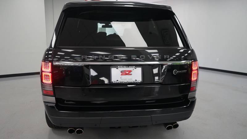 2016 Land Rover Range Rover SVAutobiography LWB AWD 4dr SUV