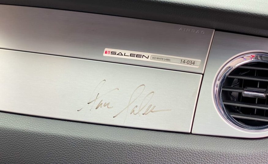 2014 Ford Mustang GT Premium Saleen 302 White Label