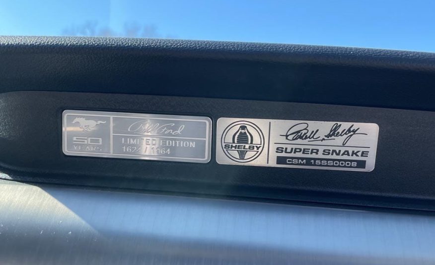 2015 Ford Mustang Shelby Super Snake Limited Edition