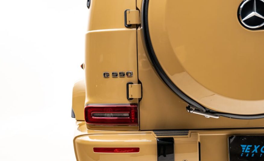 2021 Mercedes-Benz G-Class G550 Desert Sand