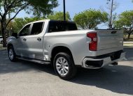 2020 Chevrolet Silverado 1500 Custom 49608 Miles Silver Ice Metallic 4D Crew Cab