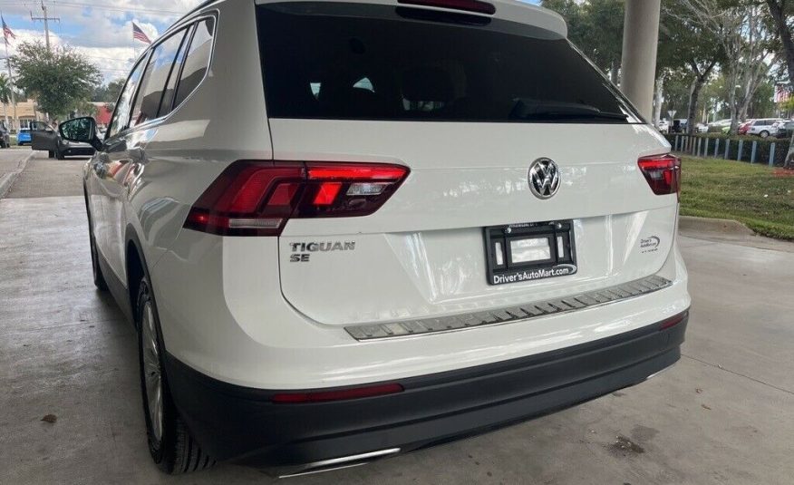2019 Volkswagen Tiguan 2.0T SE 83586 Miles Pure White 4D Sport Utility 2.0L TSI