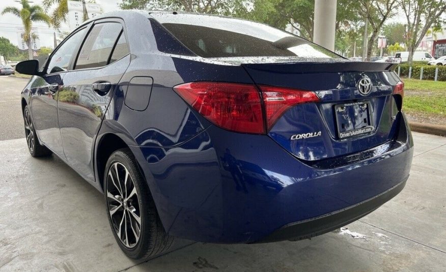 2019 Toyota Corolla SE 34250 Miles Blue Crush Metallic 4D Sedan 1.8L I4 DOHC Dua