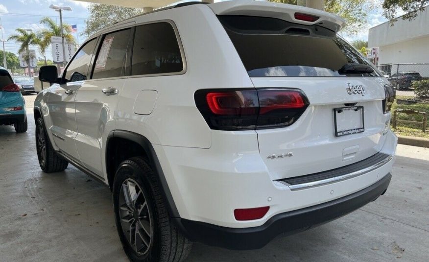 2019 Jeep Grand Cherokee Limited 21583 Miles Bright White Clearcoat 4D Sport Uti