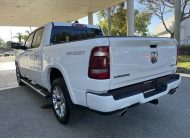 2021 Ram 1500 Laramie 17699 Miles Bright White Clearcoat 4D Crew Cab HEMI 5.7L V