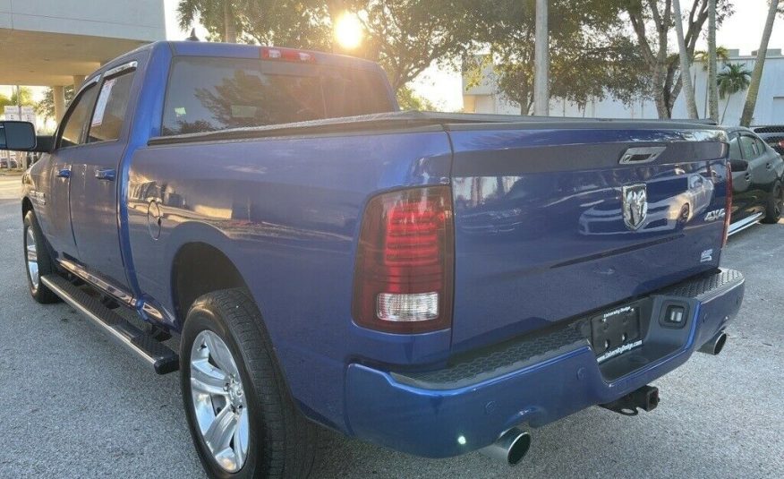 2017 Ram 1500 Sport 106619 Miles Blue Streak Pearlcoat 4D Crew Cab HEMI 5.7L V8