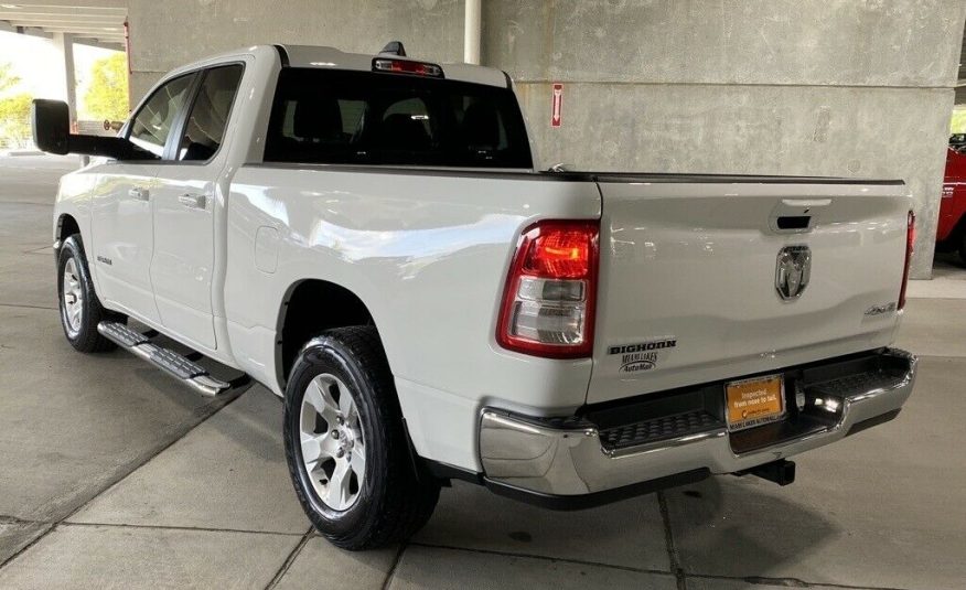 021 Ram 1500 Big HornLone Star 2973 Miles Bright White Clearcoat 4D Quad Cab 3