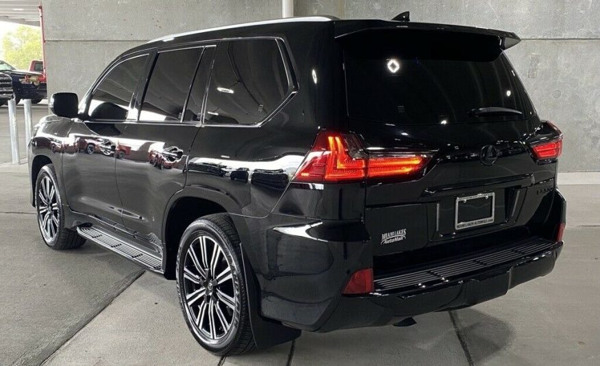 2021 Lexus LX 570 13452 Miles Black Onyx 4D Sport Utility 5.7L V8 DOHC Dual VVT-