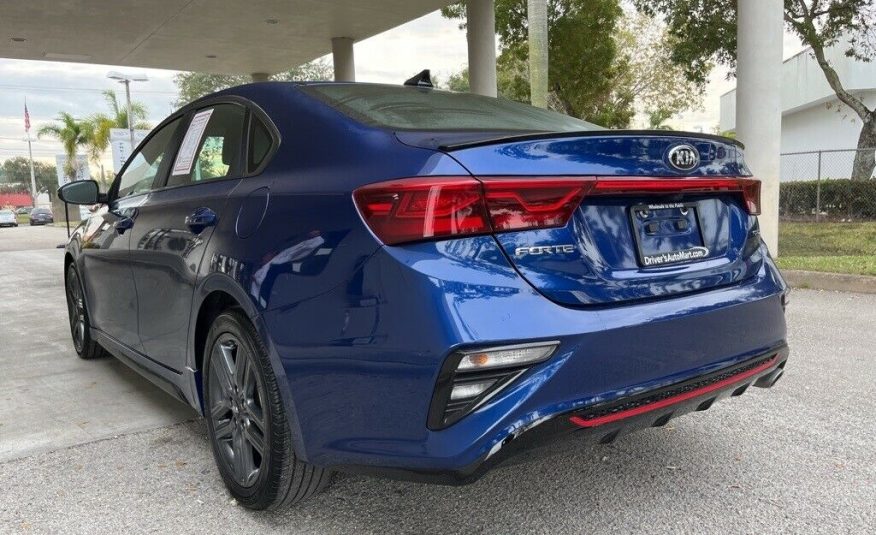 021 Kia Forte GT-Line 13700 Miles Deep Sea Blue 4D Sedan 2.0L 4-Cylinder MPI IV