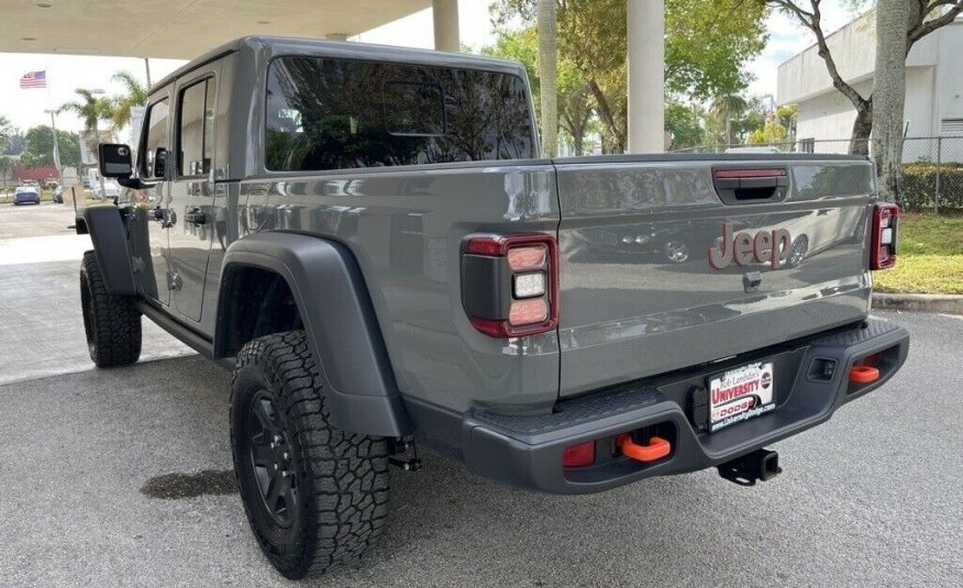 2021 Jeep Gladiator Mojave 11358 Miles Sting-Gray Clearcoat 4D Crew Cab 3.6L V6
