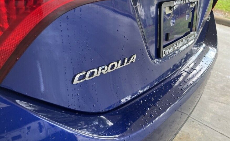 2019 Toyota Corolla SE 34250 Miles Blue Crush Metallic 4D Sedan 1.8L I4 DOHC Dua