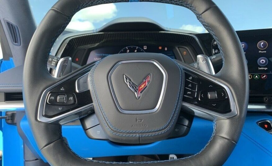 2021 Chevrolet Corvette Stingray 5635 Miles Rapid Blue 2D Convertible 6.2L V8 8-