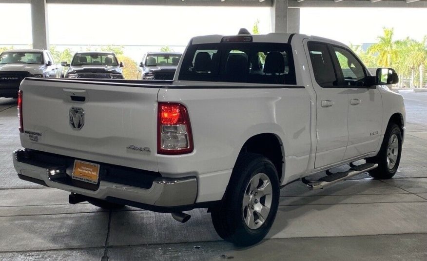 021 Ram 1500 Big HornLone Star 2973 Miles Bright White Clearcoat 4D Quad Cab 3