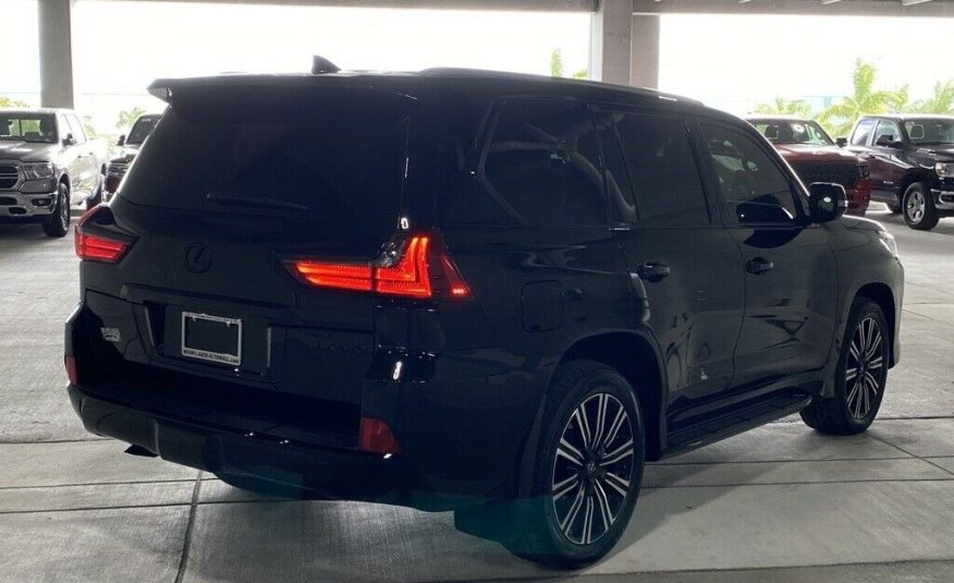 2021 Lexus LX 570 13452 Miles Black Onyx 4D Sport Utility 5.7L V8 DOHC Dual VVT-
