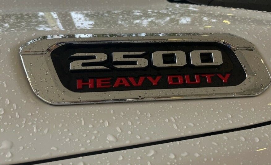 2021 Ram 2500 Laramie 6129 Miles Bright White Clearcoat 4D Crew Cab Cummins 6.7L