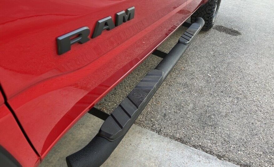 2021 Ram 1500 Rebel 9771 Miles Flame Red Clearcoat 4D Crew Cab HEMI 5.7L V8 Mult