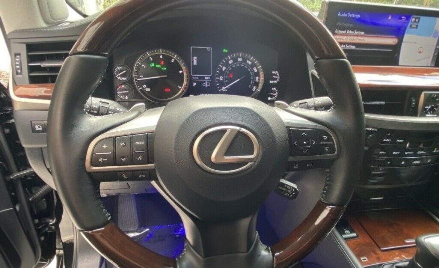 2021 Lexus LX 570 13452 Miles Black Onyx 4D Sport Utility 5.7L V8 DOHC Dual VVT-