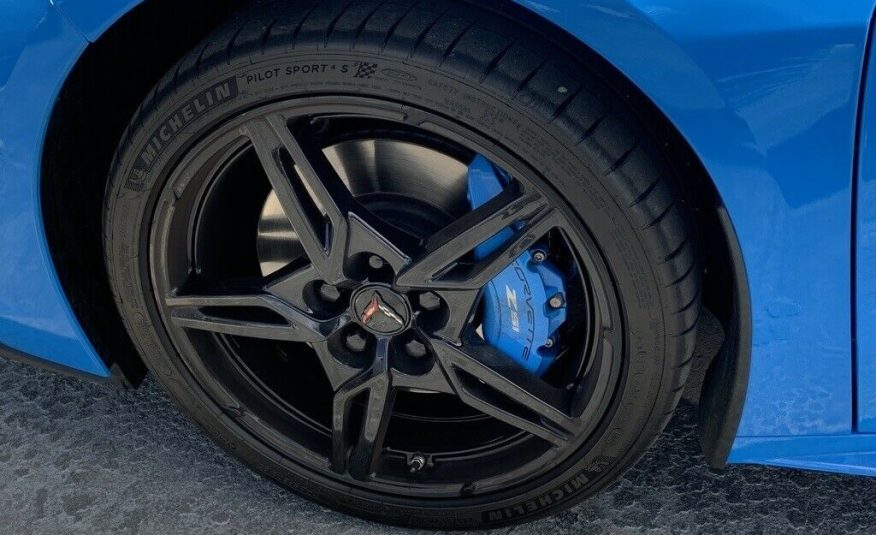 2021 Chevrolet Corvette Stingray 5635 Miles Rapid Blue 2D Convertible 6.2L V8 8-