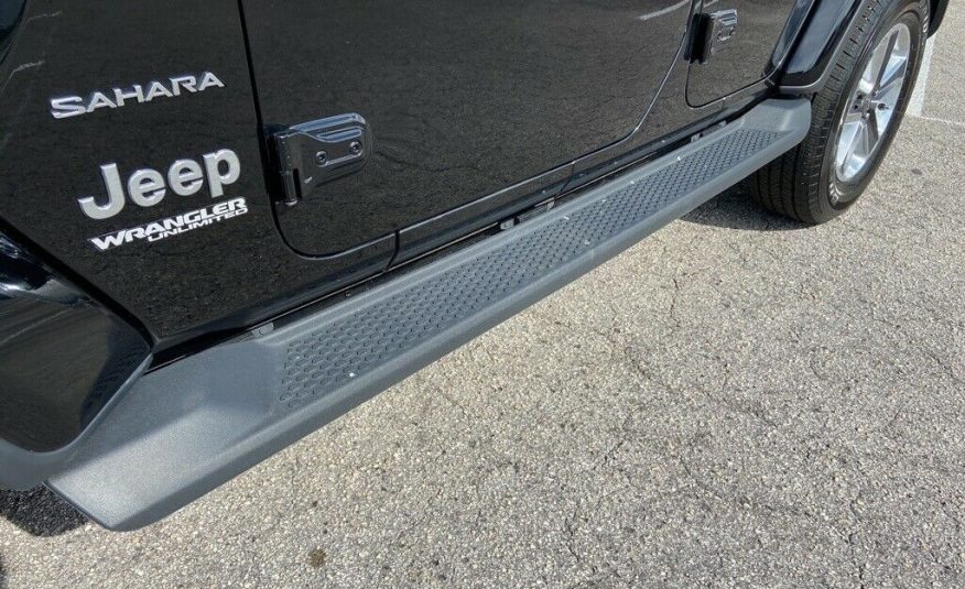 2018 Jeep Wrangler Unlimited Sahara 11445 Miles Black Clearcoat 4D Sport Utility