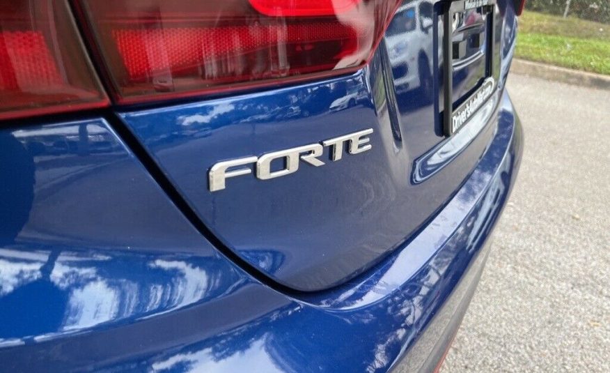 021 Kia Forte GT-Line 13700 Miles Deep Sea Blue 4D Sedan 2.0L 4-Cylinder MPI IV