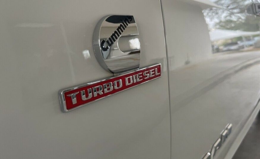 2021 Ram 2500 Laramie 5539 Miles Bright White Clearcoat 4D Crew Cab Cummins 6.7L