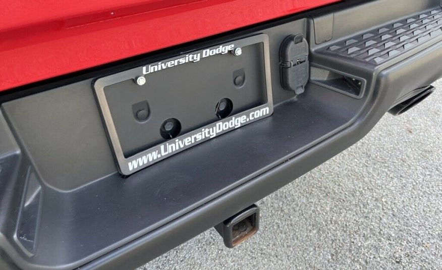 2021 Ram 1500 Rebel 9771 Miles Flame Red Clearcoat 4D Crew Cab HEMI 5.7L V8 Mult
