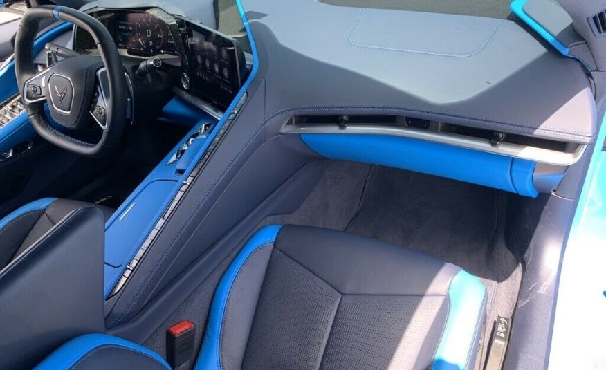 2021 Chevrolet Corvette Stingray 5635 Miles Rapid Blue 2D Convertible 6.2L V8 8-