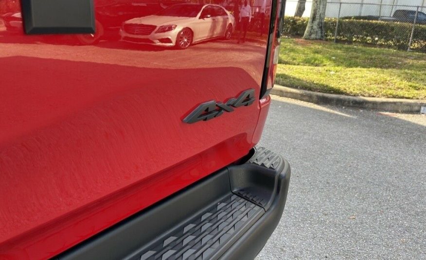 2021 Ram 1500 Rebel 9771 Miles Flame Red Clearcoat 4D Crew Cab HEMI 5.7L V8 Mult