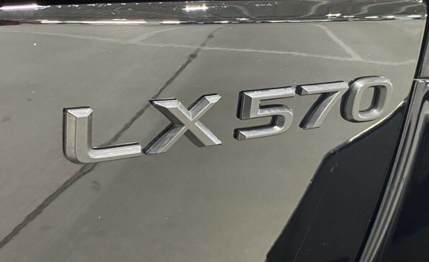 2021 Lexus LX 570 13452 Miles Black Onyx 4D Sport Utility 5.7L V8 DOHC Dual VVT-