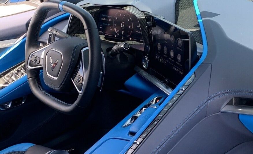 2021 Chevrolet Corvette Stingray 5635 Miles Rapid Blue 2D Convertible 6.2L V8 8-