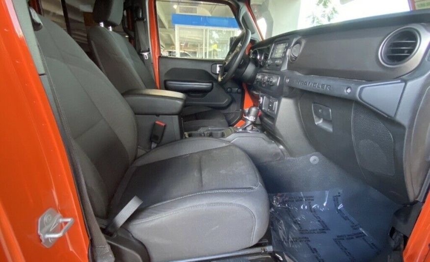 2019 Jeep Wrangler Unlimited Sport 21594 Miles Punkn Metallic Clearcoat 4D Sport