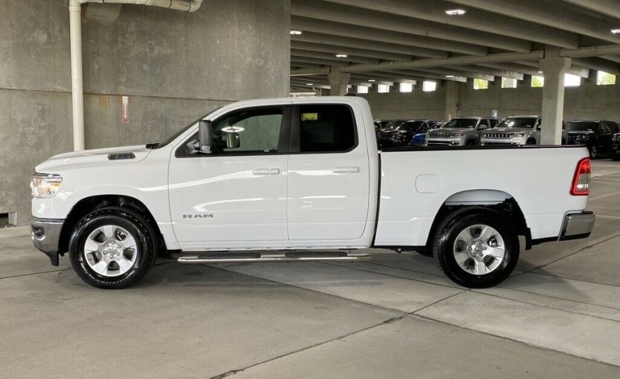 021 Ram 1500 Big HornLone Star 2973 Miles Bright White Clearcoat 4D Quad Cab 3