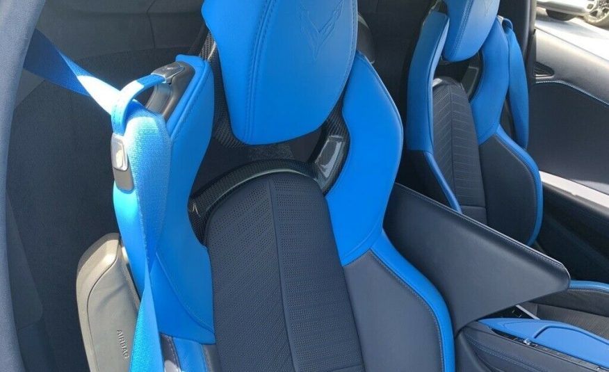 2021 Chevrolet Corvette Stingray 5635 Miles Rapid Blue 2D Convertible 6.2L V8 8-