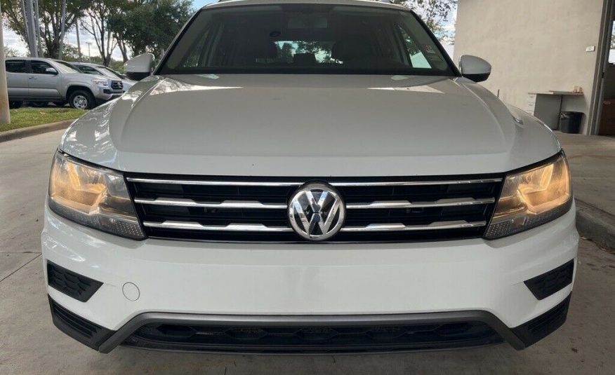 2019 Volkswagen Tiguan 2.0T SE 83586 Miles Pure White 4D Sport Utility 2.0L TSI