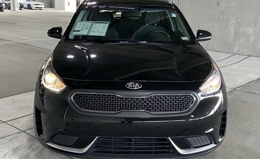 2019 Kia Niro LX 41664 Miles Aurora Black Pearl 4D Sport Utility 1.6L I4 DGI DOH