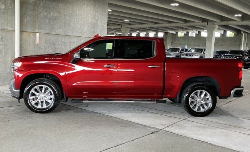 2022 Chevrolet Silverado 1500 LTD LTZ 939 Miles Cherry Red Tintcoat 4D Crew Cab