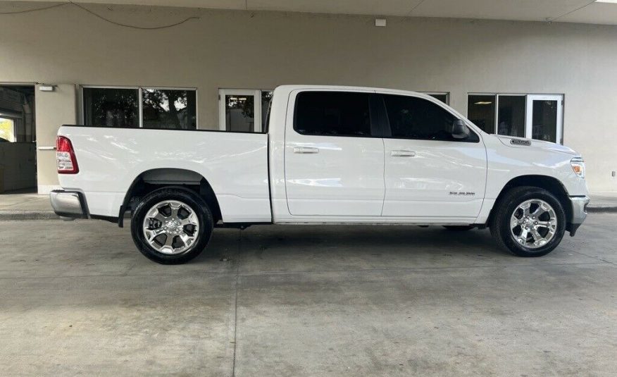 2021 Ram 1500 Big HornLone Star 855 Miles Bright White Clearcoat 4D Crew Cab HE
