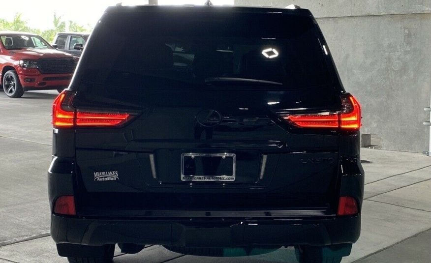 2021 Lexus LX 570 13452 Miles Black Onyx 4D Sport Utility 5.7L V8 DOHC Dual VVT-