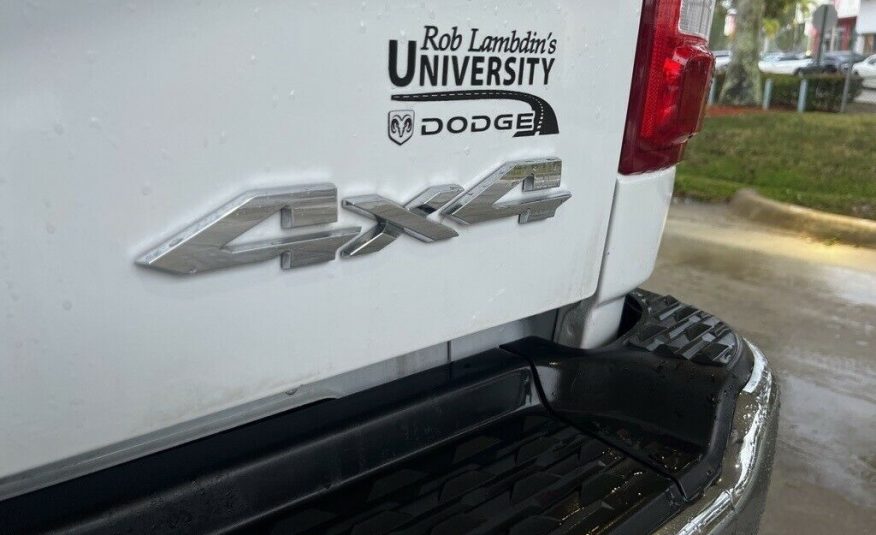2021 Ram 2500 Laramie 6129 Miles Bright White Clearcoat 4D Crew Cab Cummins 6.7L