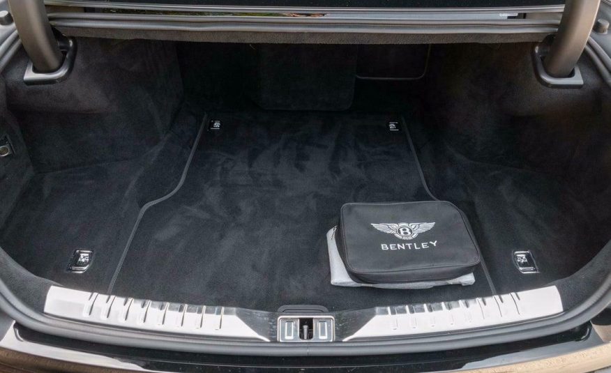 2020 Bentley Flying Spur W12  Item specifics Condition:	Used	Year:	2020 VIN (Vehicle Identification Number):	SCBBB6ZG4LC081919	Mileage:	1582 Vehicle Title:	Clean	Make:	Bentley Sub Model:	W12	Trim:	W12 Drive Type:	AWD	Engine:	Twin Turbo Premium Unleaded W-12 6.0 L/363 Fuel Type:	Gasoline	Style ID:	0 Body Type:	4dr Car	Options:	— Power Options:	Electric Power-Assist Speed-Sensing Steering	Exterior Color:	BELUGA Interior Color:	—	Transmission:	Automatic Warranty:	Unspecified	For Sale By:	Dealer Model:	Flying Spur    Vehicle Equipment Exterior Features Auto On/Off Projector Beam Led Low/High Beam Daytime Running Auto-Leveling Auto High-Beam Headlamps Body-Colored Door Handles Body-Colored Front Bumper w/Chrome Rub Strip/Fascia Accent and Black Bumper Insert Body-Colored Power Heated Auto Dimming Side Mirrors w/Power Folding and Turn Signal Indicator Body-Colored Rear Bumper w/Chrome Bumper Insert Chrome Bodyside Insert Chrome Grille Chrome Side Windows Trim Clearcoat Paint Door Auto-Latch Fixed Rear Window w/Defroster Galvanized Steel/Aluminum/Composite Panels Laminated Glass LED Brakelights Light Tinted Glass Power Open And Close Trunk Rear Cargo Access Rear Fog Lamps Spare Tire Mobility Kit Speed Sensitive Rain Detecting Variable Intermittent Wipers Wheels w/Locks Interior Features 2 12V DC Power Outlets 2 Seatback Storage Pockets Air Filtration Cargo Features -inc: Spare Tire Mobility Kit Cargo Space Lights Carpet Floor Trim and Carpet Trunk Lid/Rear Cargo Door Trim Compass Day-Night Auto-Dimming Rearview Mirror Delayed Accessory Power Digital/Analog Appearance Driver And Passenger Visor Vanity Mirrors w/Driver And Passenger Illumination and Rear Visor Mirror Driver Foot Rest Driver Seat Engine Immobilizer Fade-To-Off Interior Lighting Front And Rear Map Lights Front Cupholder Full Alcantara Simulated Suede Headliner Full Carpet Floor Covering Full Floor Console w/Covered Storage, Mini Overhead Console and 2 12V DC Power Outlets HVAC -inc: Underseat Ducts, Headliner/Pillar Ducts and Console Ducts Illuminated Locking Glove Box Interior Concealed Storage, Driver / Passenger And Rear Door Bins Leather Door Trim Insert Leather/Chrome Gear Shifter Material Outside Temp Gauge Perimeter Alarm Power Anti-Whiplash Adjustable Front Head Restraints and Power Anti-Whiplash Adjustable Rear Head Restraints Power Tilt/Telescoping Steering Column Rear Cupholder Redundant Digital Speedometer Remote Releases -Inc: Proximity Cargo Access and Power Fuel Smart Device Integration Systems Monitor Trunk/Hatch Auto-Latch Voice Activated Cell Phone Mechanical Features 23.8 Gal. Fuel Tank 3.31 Axle Ratio 4-Corner Auto-Leveling Suspension 4-Wheel Disc Brakes w/4-Wheel ABS, Front And Rear Vented Discs, Brake Assist, Hill Hold Control and Electric Parking Brake Automatic Full-Time All-Wheel Automatic w/Driver Control Height Adjustable Automatic w/Driver Control Ride Control Touring Adaptive Suspension Battery w/Run Down Protection Bentley Dynamic Ride Front And Rear Active Anti-Roll Bars Dual Stainless Steel Exhaust w/Polished Tailpipe Finisher Electric Power-Assist Speed-Sensing Steering Engine: 6.0L Twin Turbo-Charged W12 Safety Features Airbag Occupancy Sensor Back-Up Camera Curtain 1st And 2nd Row Airbags Dual Stage Driver And Passenger Front Airbags Front And Rear Parking Sensors Front Camera Left Side Camera Outboard Front Lap And Shoulder Safety Belts -inc: Rear Center 3 Point, Height Adjusters and Pretensioners Right Side Camera Side Impact Beams Tire Specific Low Tire Pressure Warning Entertainment Features 2 LCD Monitors In The Front and 1 LCD Row Monitor In The Rear 650w Regular Amplifier Audio Theft Deterrent Bluetooth Wireless Phone Connectivity Concealed Diversity Antenna Streaming Audio
