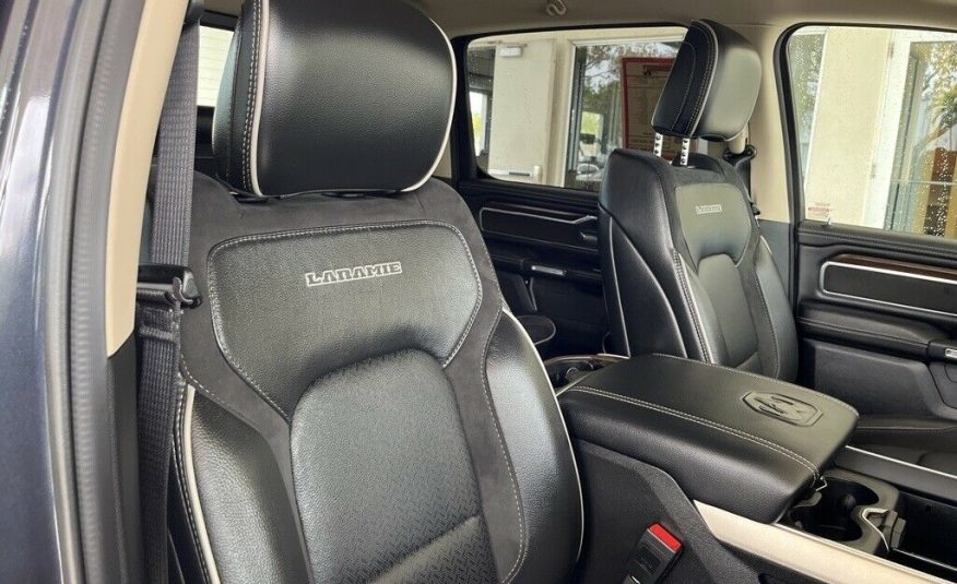 2021 Ram 1500 Laramie 5728 Miles Maximum Steel Metallic Clearcoat 4D Crew Cab HE