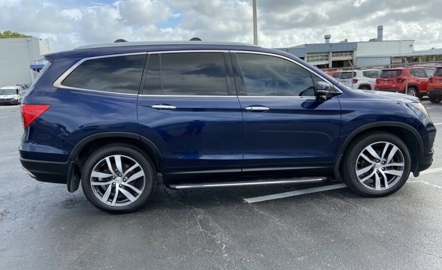 2016 Honda Pilot Touring 123554 Miles Obsidian Blue Pearl 4D Sport Utility 3.5L
