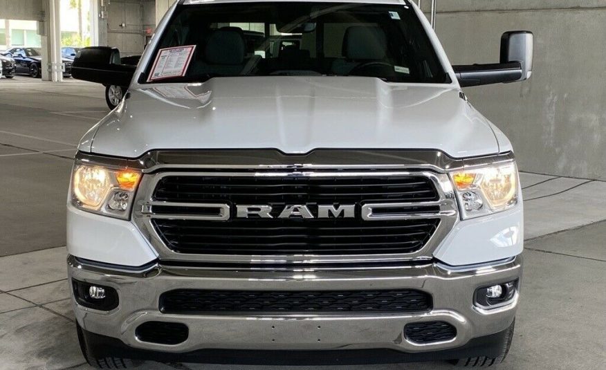 021 Ram 1500 Big HornLone Star 2973 Miles Bright White Clearcoat 4D Quad Cab 3