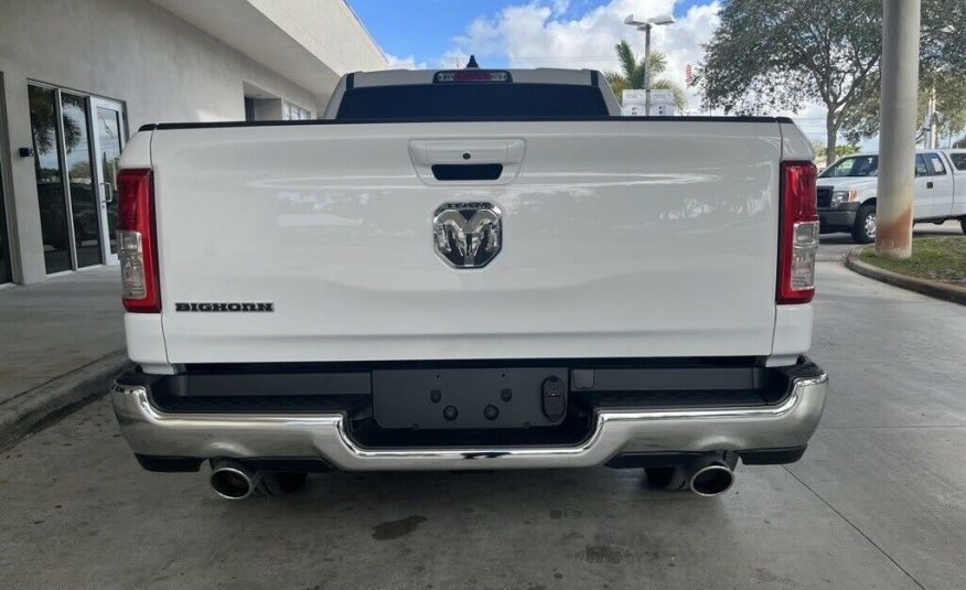 2021 Ram 1500 Big HornLone Star 855 Miles Bright White Clearcoat 4D Crew Cab HE