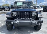 2022 Jeep Wrangler Unlimited Willys 24 Miles Black Clearcoat 4D Sport Utility 3.