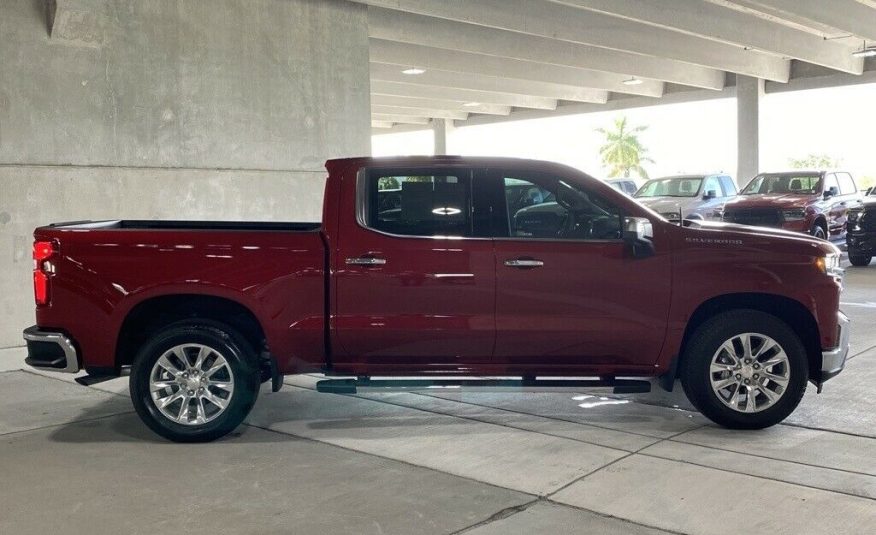2022 Chevrolet Silverado 1500 LTD LTZ 939 Miles Cherry Red Tintcoat 4D Crew Cab
