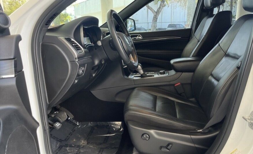 2019 Jeep Grand Cherokee Limited 21583 Miles Bright White Clearcoat 4D Sport Uti