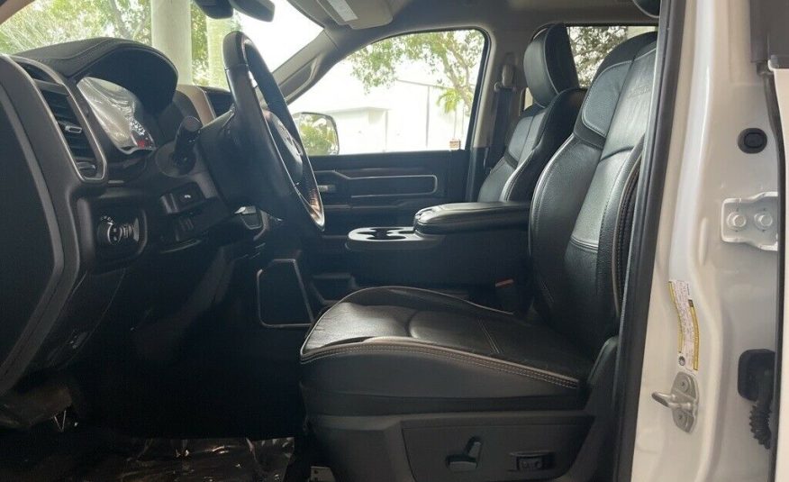 2021 Ram 2500 Laramie 5539 Miles Bright White Clearcoat 4D Crew Cab Cummins 6.7L