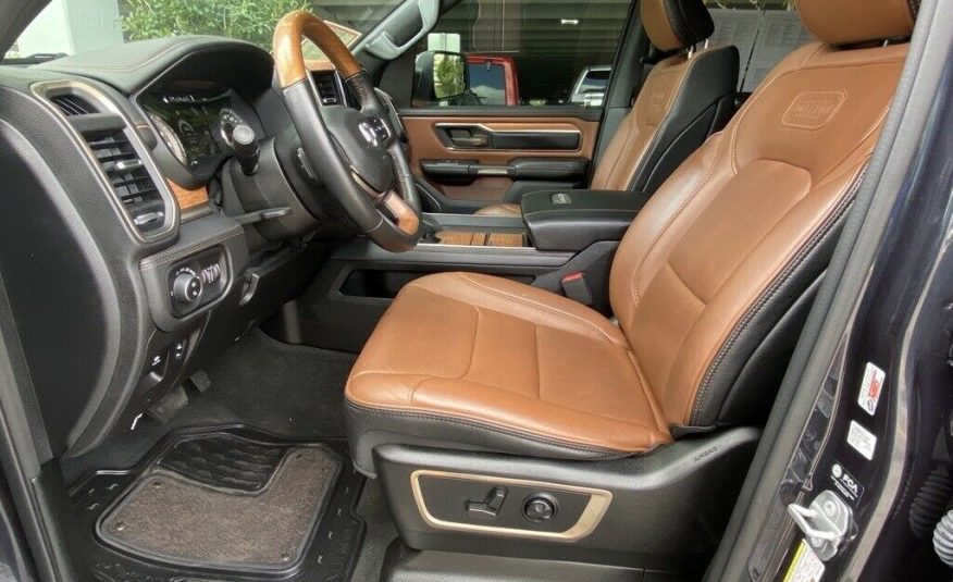 2021 Ram 1500 Laramie Longhorn 9648 Miles Maximum Steel Metallic Clearcoat 4D Cr