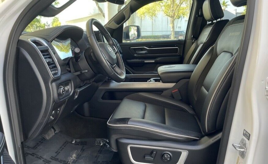 2021 Ram 1500 Laramie 17699 Miles Bright White Clearcoat 4D Crew Cab HEMI 5.7L V